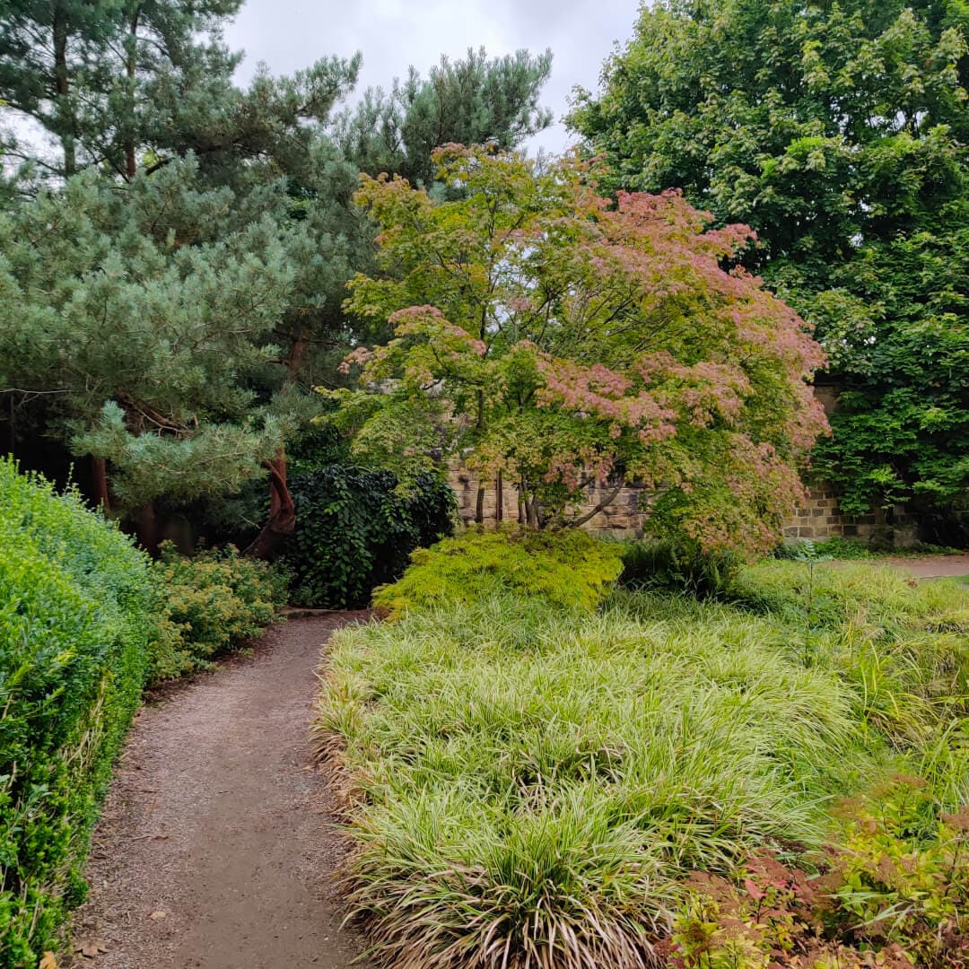 Horsforth Hall Park Japanese Garden path