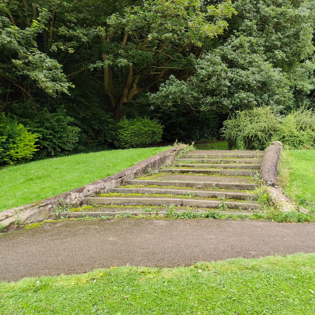Rodley Park steps