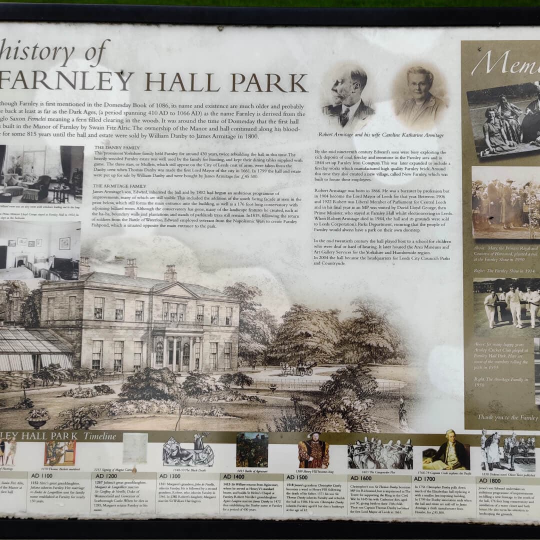 Farnley Hall Park history
