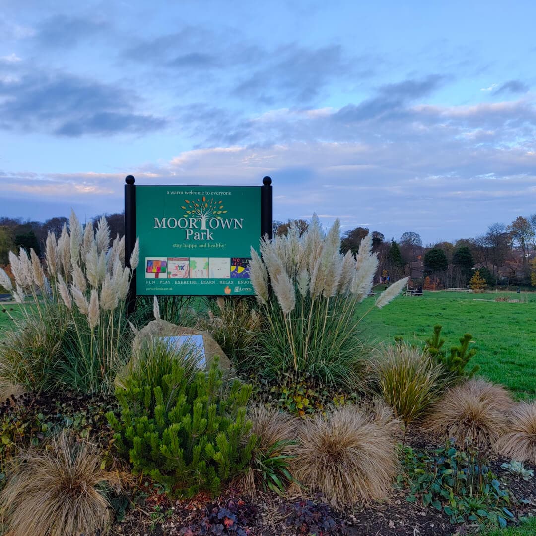 Moortown Park signage