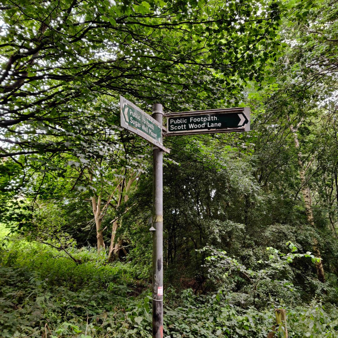 Sugarwell Hill Park sign