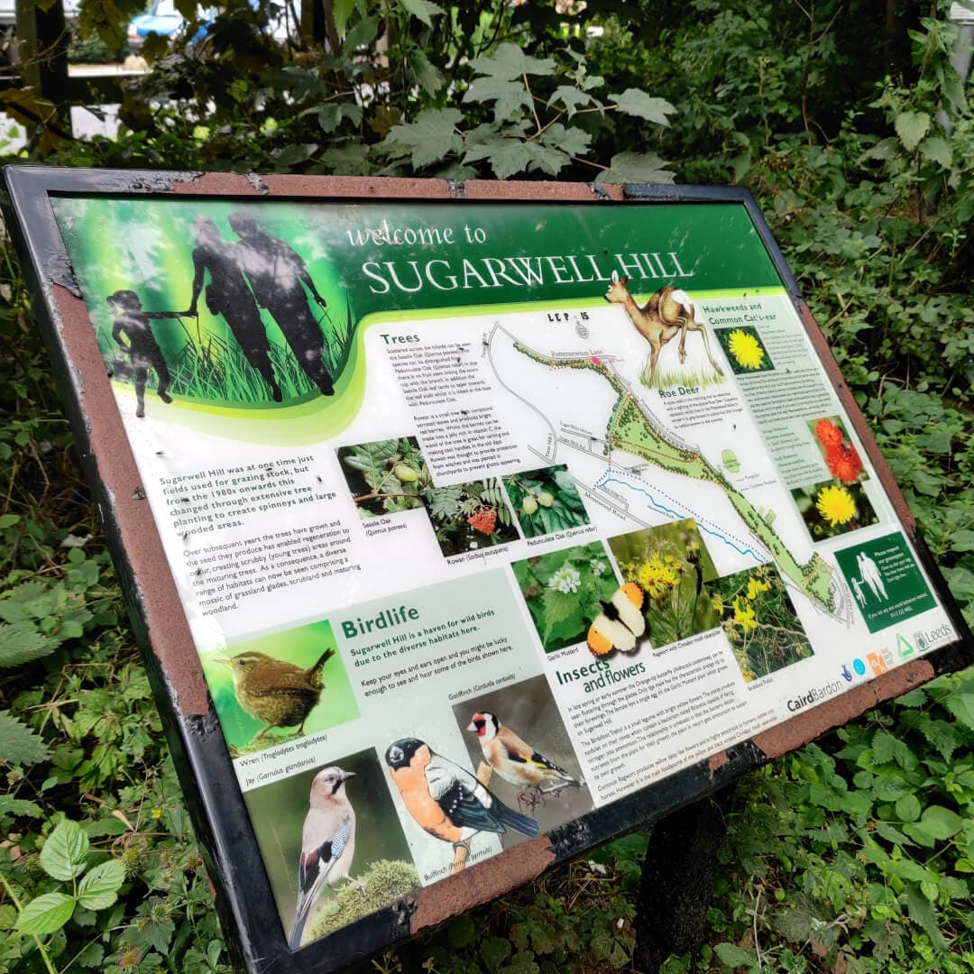 Sugarwell Hill Park sign