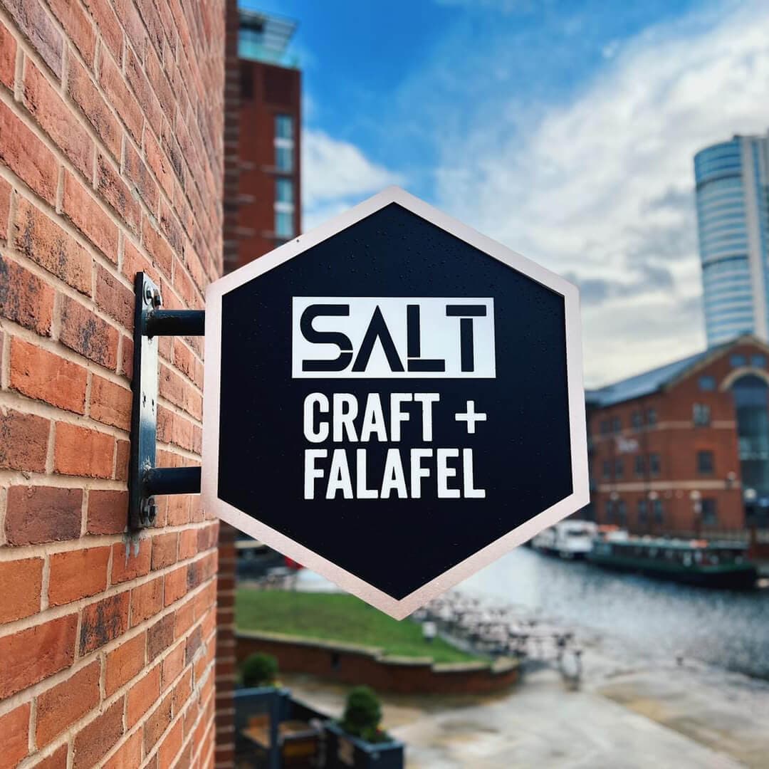 SALT Granary Wharf signage