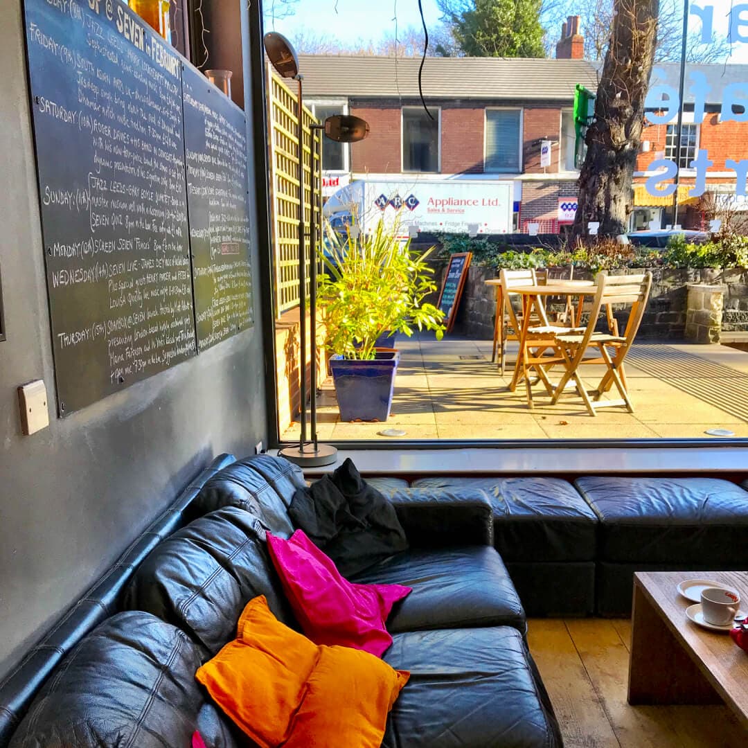 Seven Arts cafe sofas
