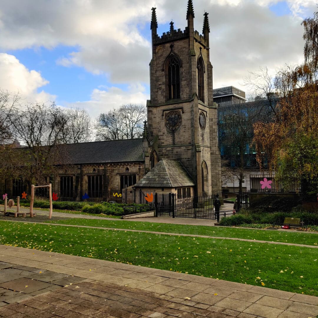 Merrion Street Gardens and Church