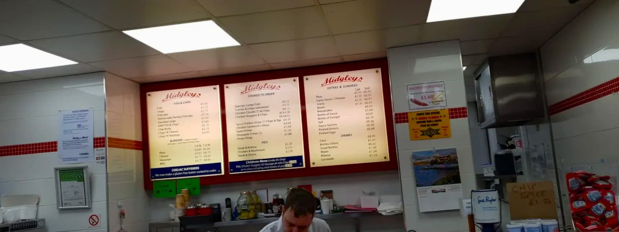 Midgleys fish and chips