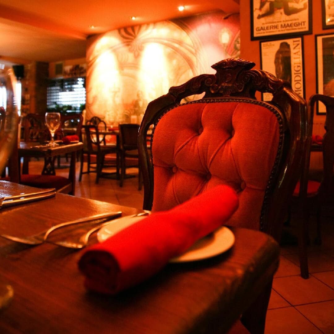 Kendells Bistro inside dining french