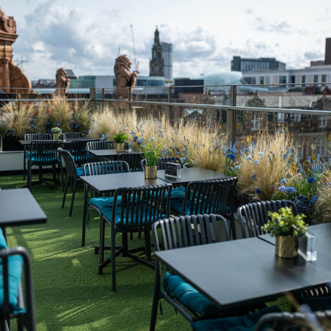 Harvey Nics Rooftop Dining