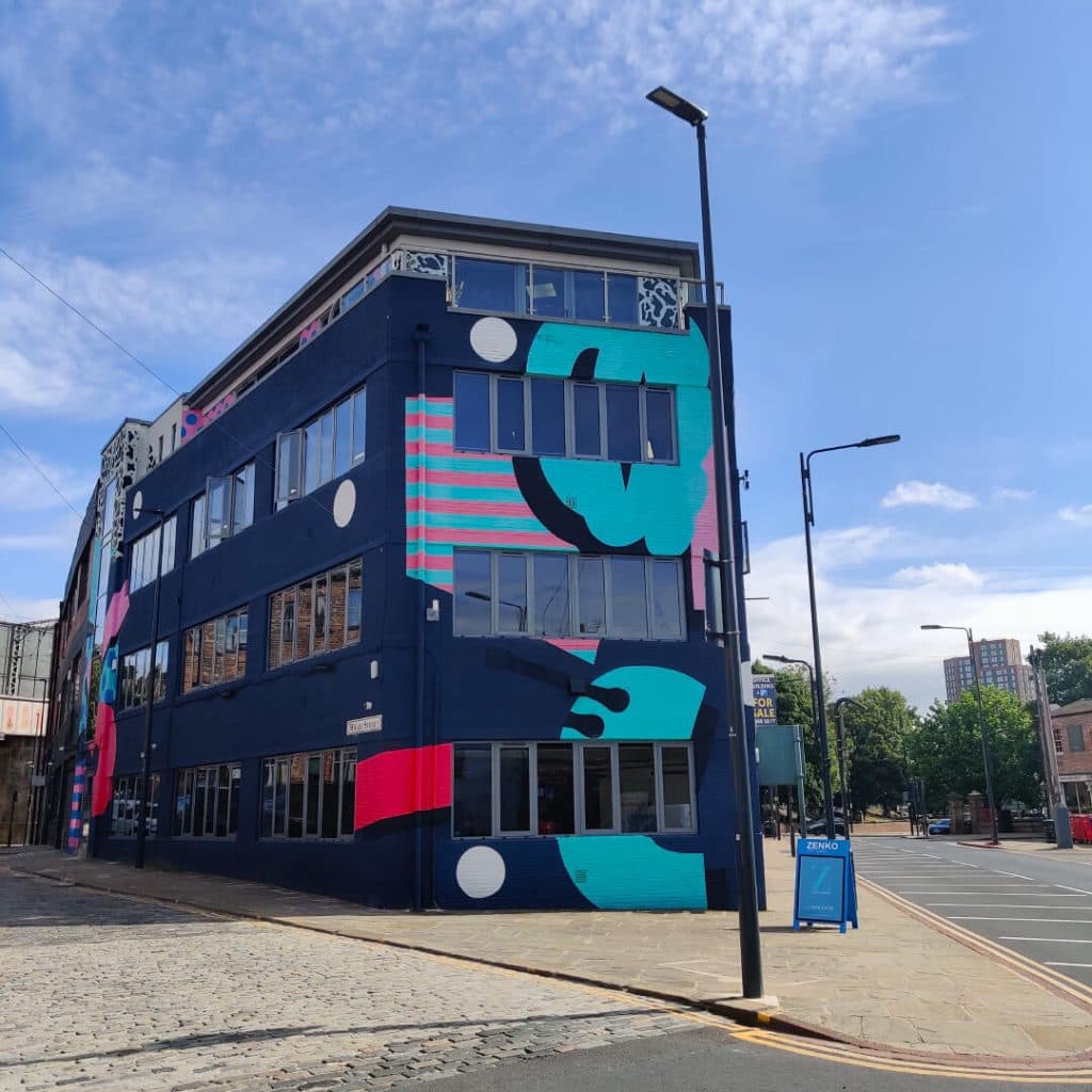 Mr Penfold's Graphical House Mural Leeds Street Art