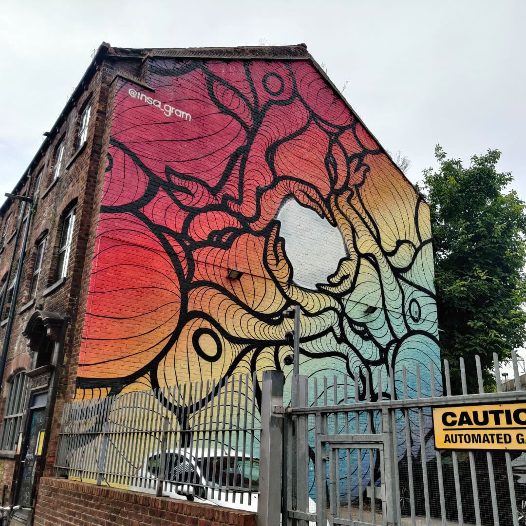 INSA X Moniker Mural Leeds Art