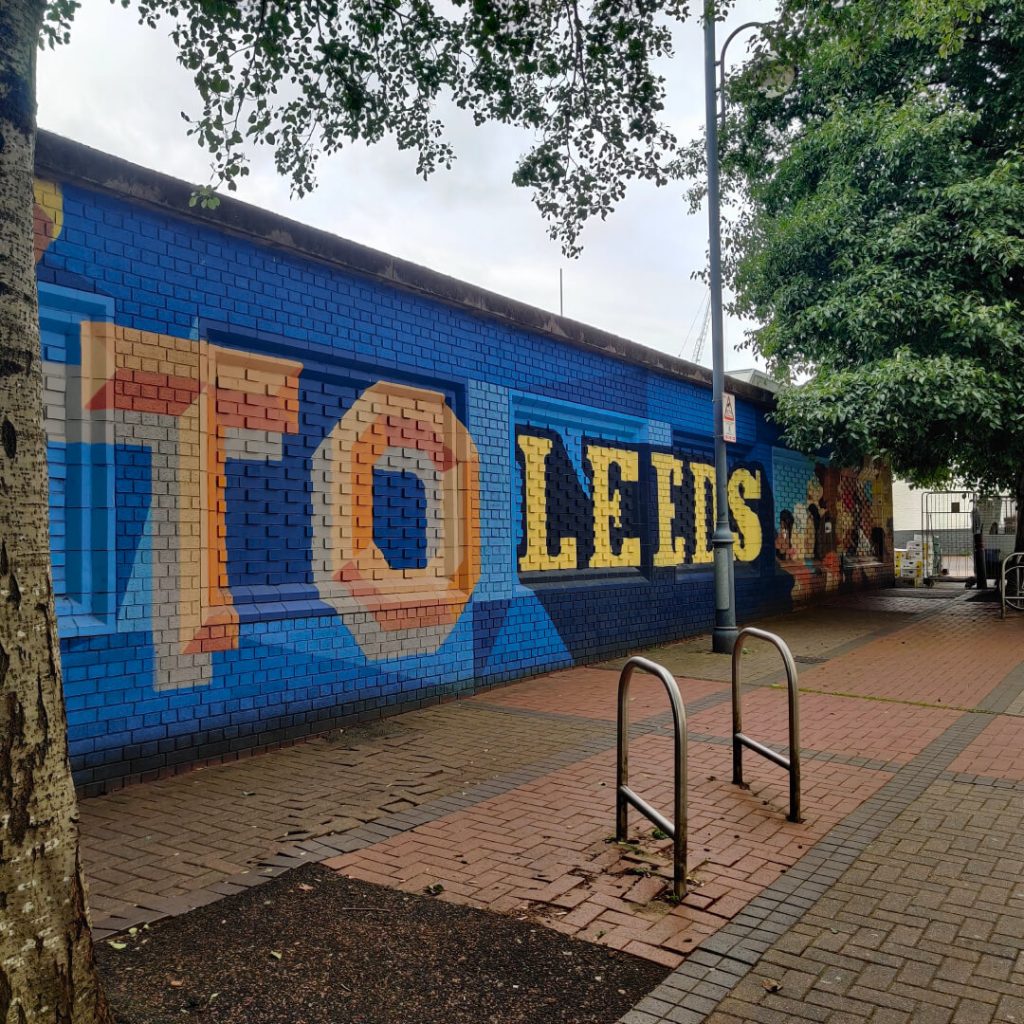 George Street Welcome Street Art Leeds