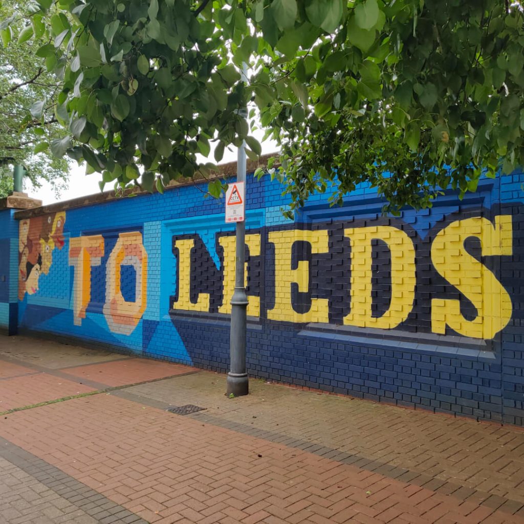 George Street Welcome Street Art Leeds