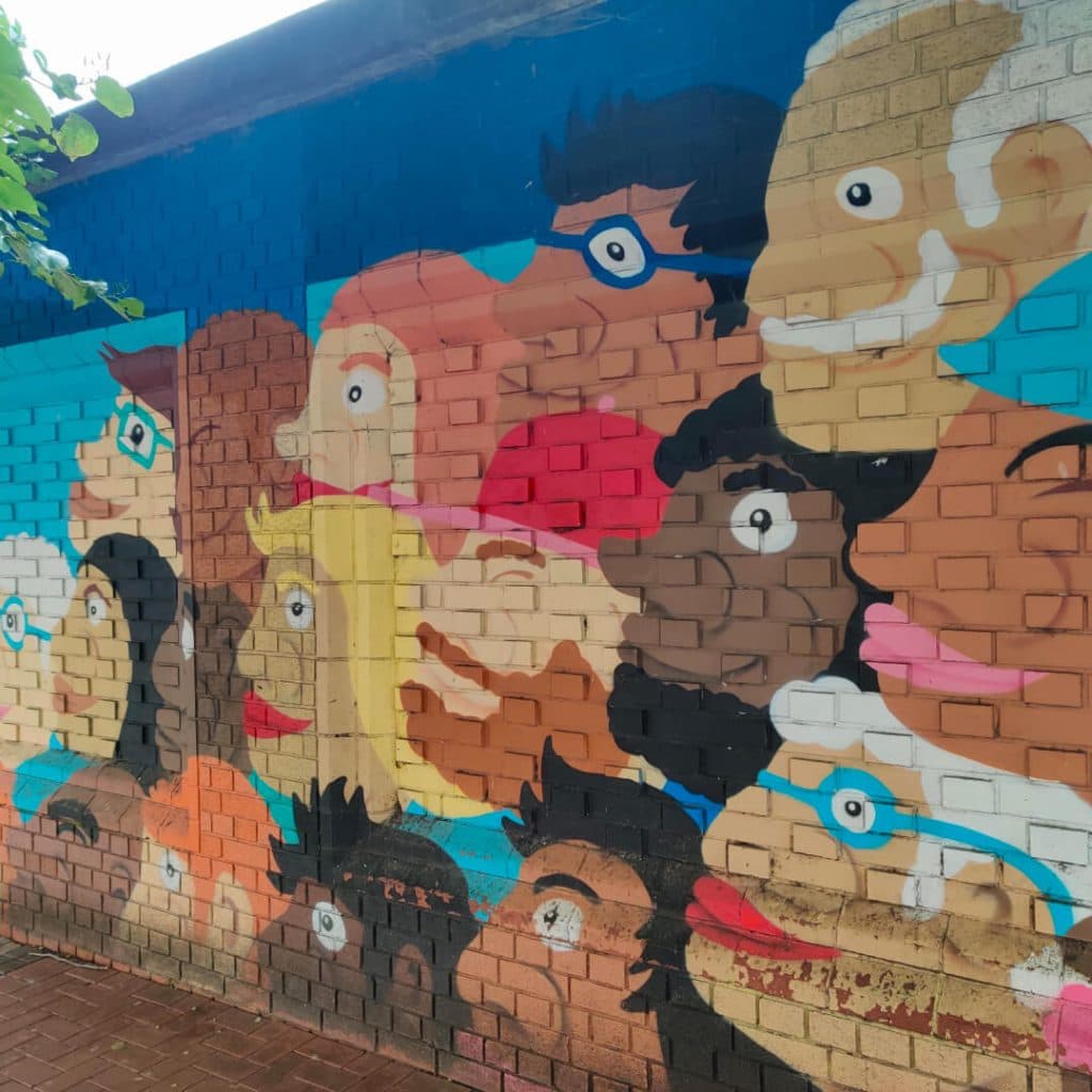 George Street Welcome Street Art Leeds