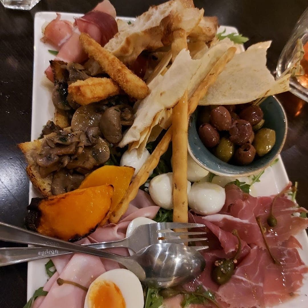 Buon Apps River Lounge — Italian antipasto sharing platter