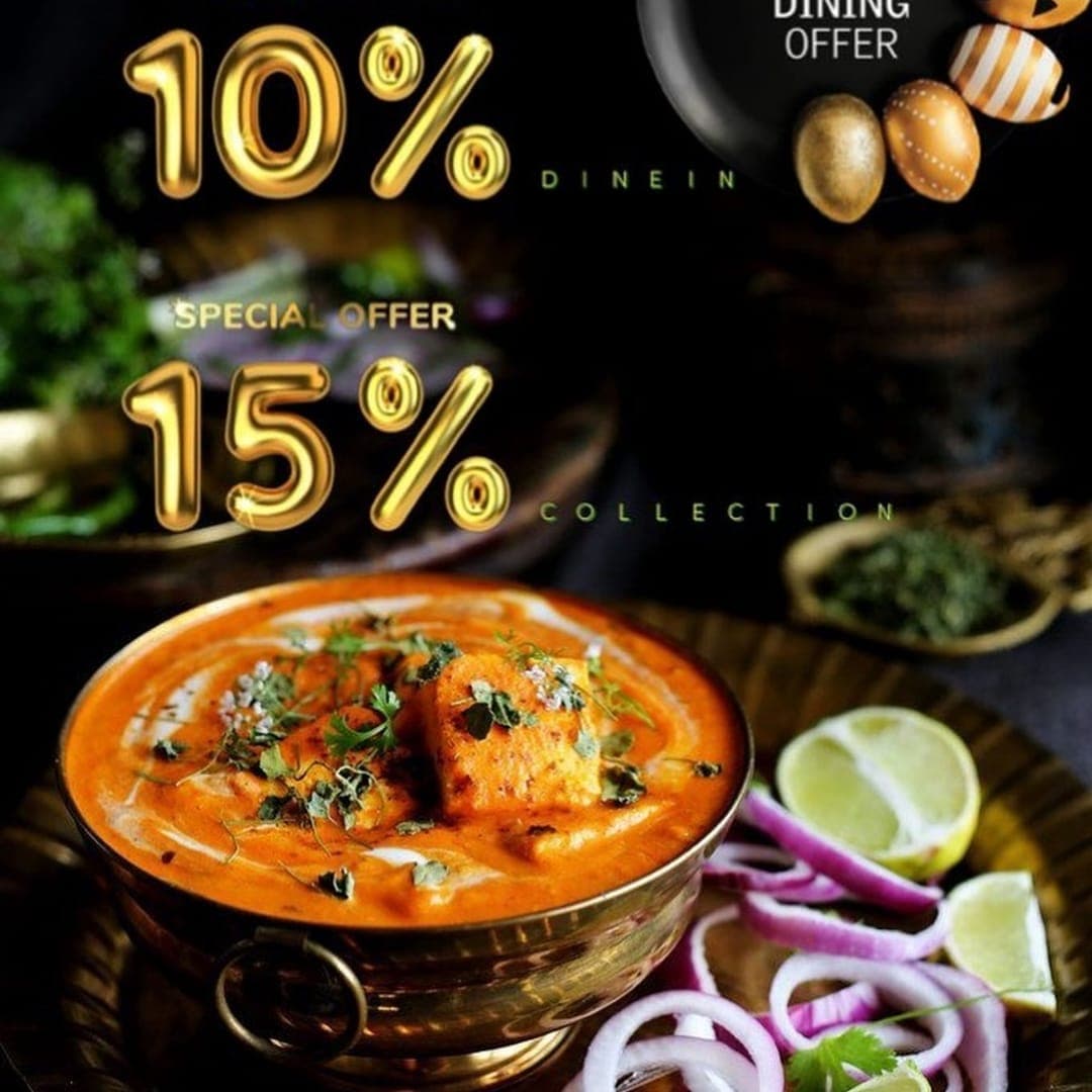 Fusion Spice — plated Indian dish