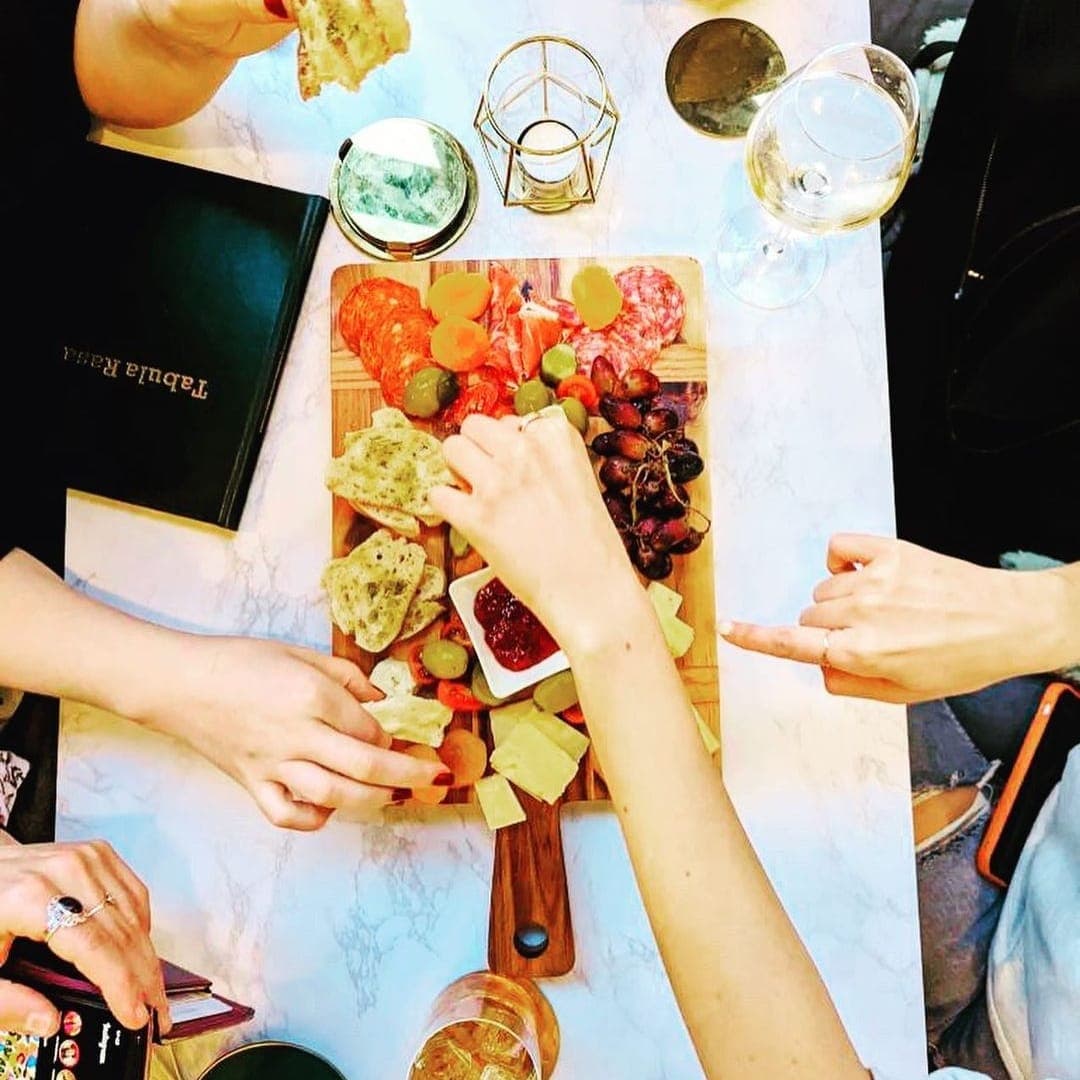 Tabula Rasa bar — charcuterie sharing board