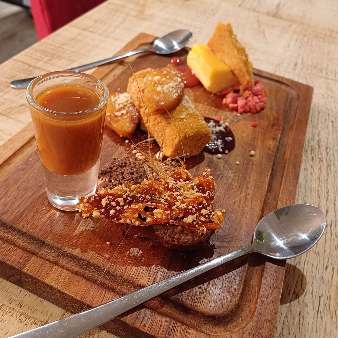 Tapas & Tunes — mixed tapas spread with colourful small plates