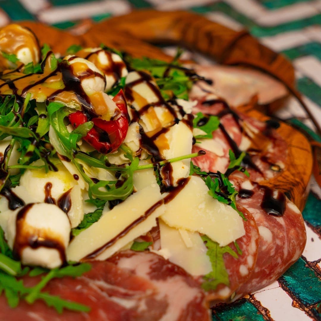 The Station House Garforth — Italian antipasti platter