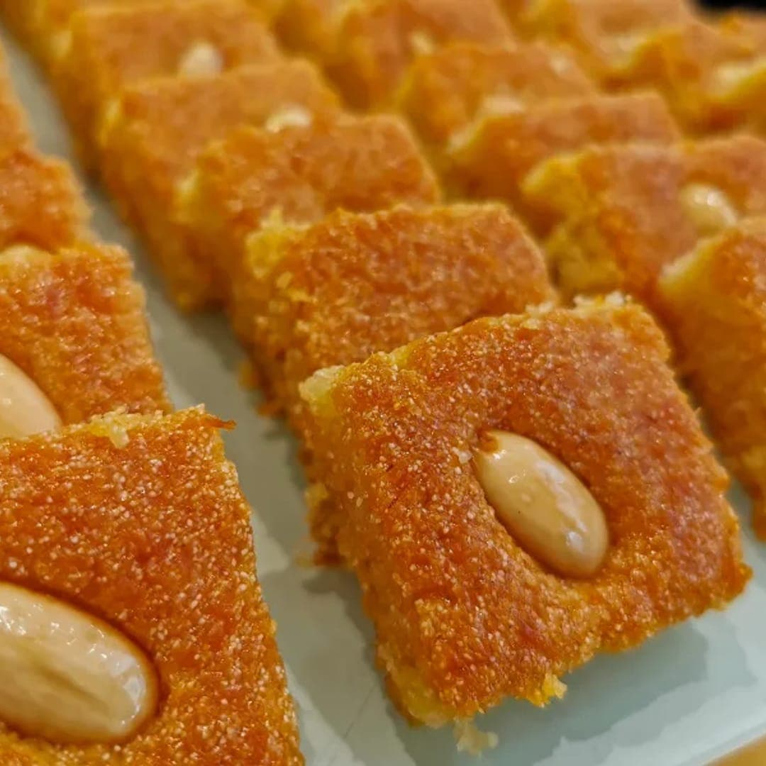 Aws Caffe - Roundhay Road — basbousa semolina cake