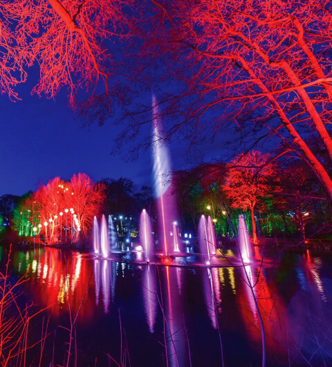 Winter Illuminations at Stockeld Park Winter Illuminations at Stockeld Park