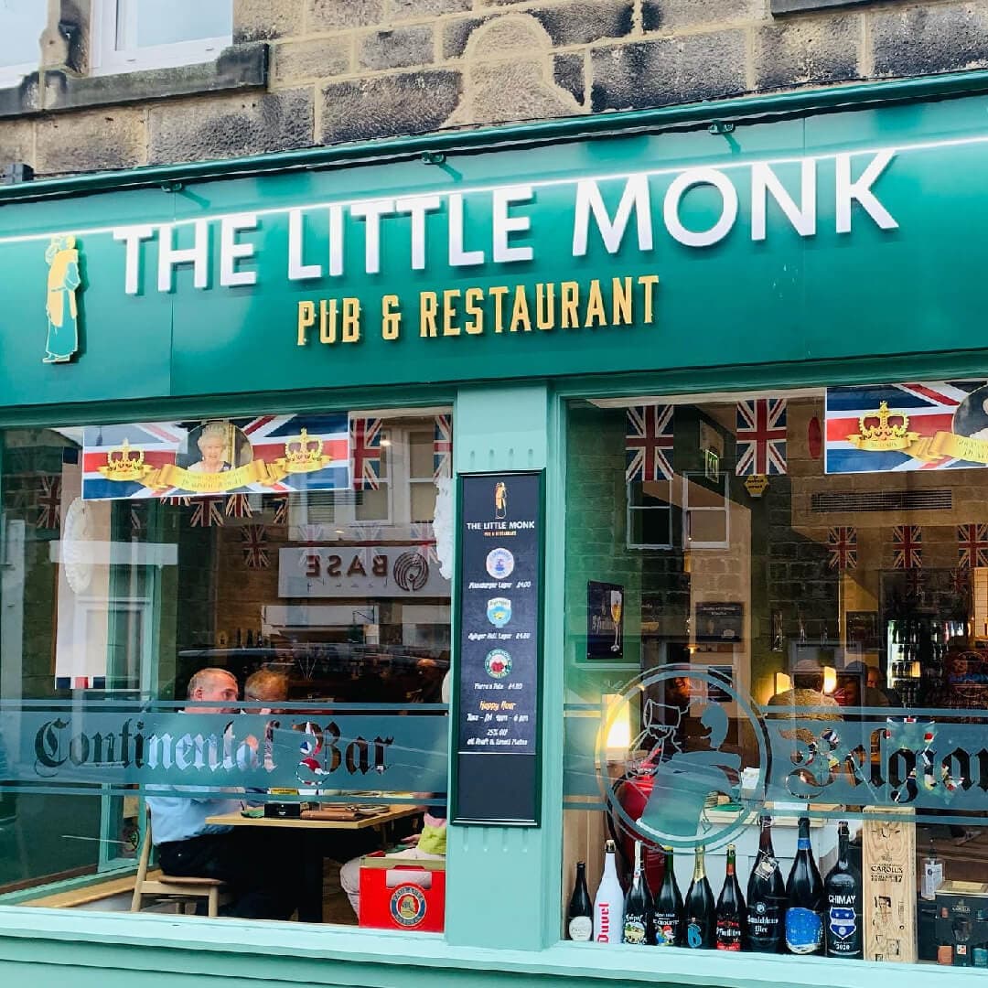 The Little Monk outside The Little Monk outside