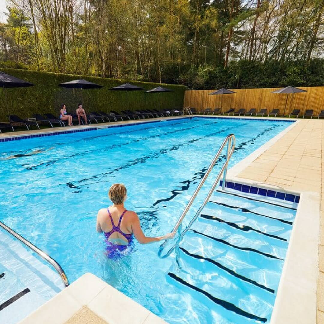 David Lloyd Leeds Outdoor Swimming Pool