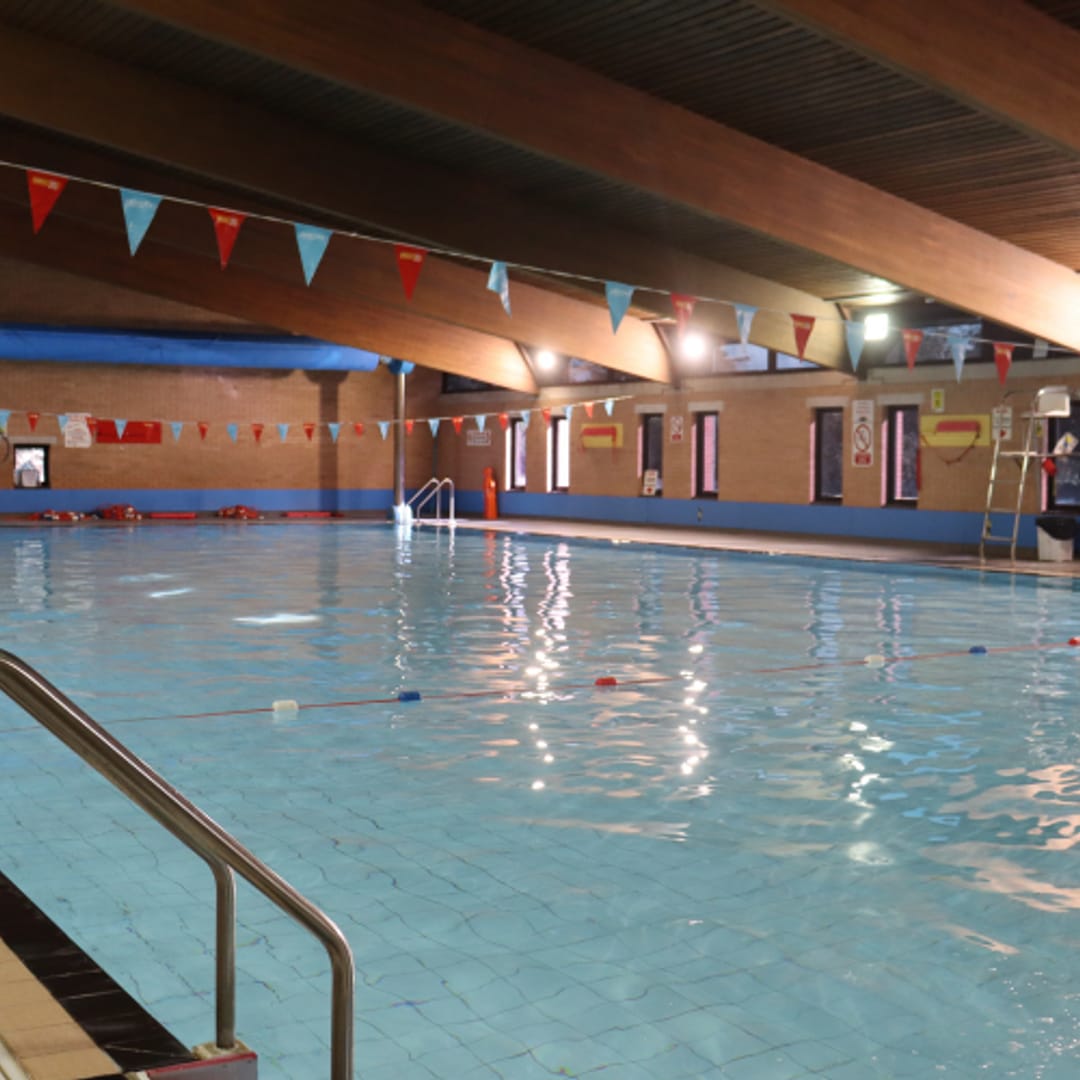 Scott Hall Leisure Centre 25-metre main pool in north Leeds.