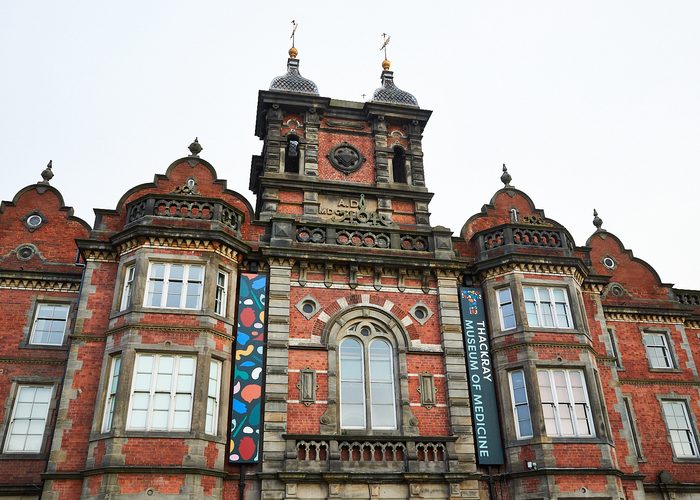 Exterior of Thackray Museum of Medicine, the former Leeds Union Workhouse on Beckett Street